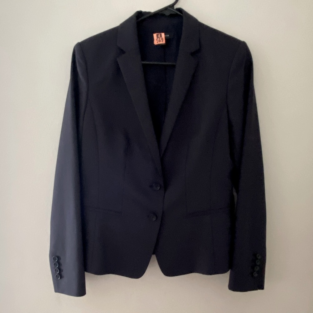 NWOT Ann Taylor Navy Suit Jacket
